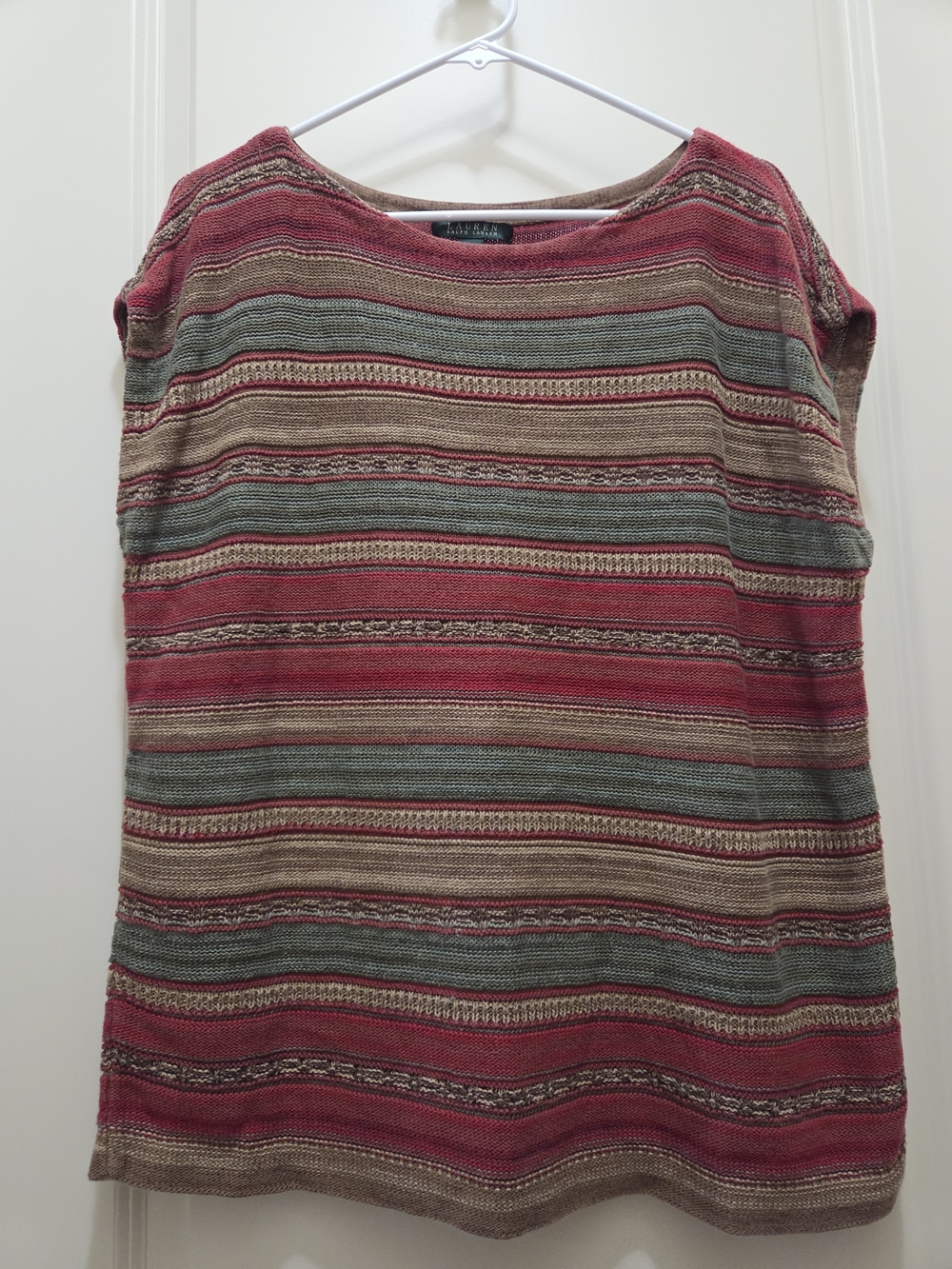 🍍Lauren Ralph Lauren Striped Crewneck Sweater